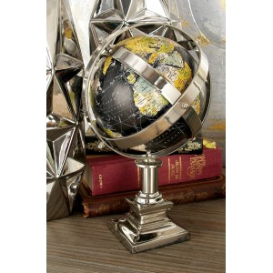Cole Grey Aluminum Globe COGR8736